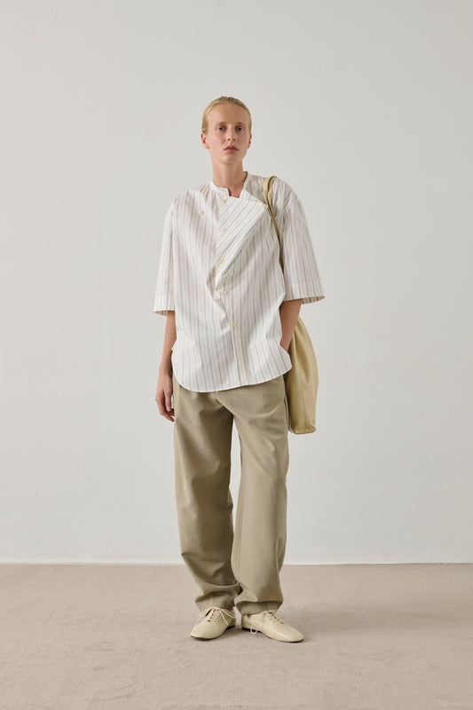 Ballerines Orso - Ivoire - Cuir - Femme