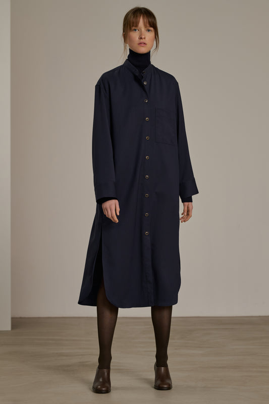 ROBE AKIKO NAVY