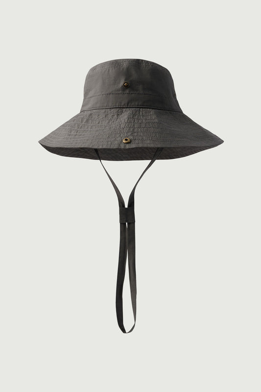 Chapeau Isaho - Gris Anthracite - Coton - Femme