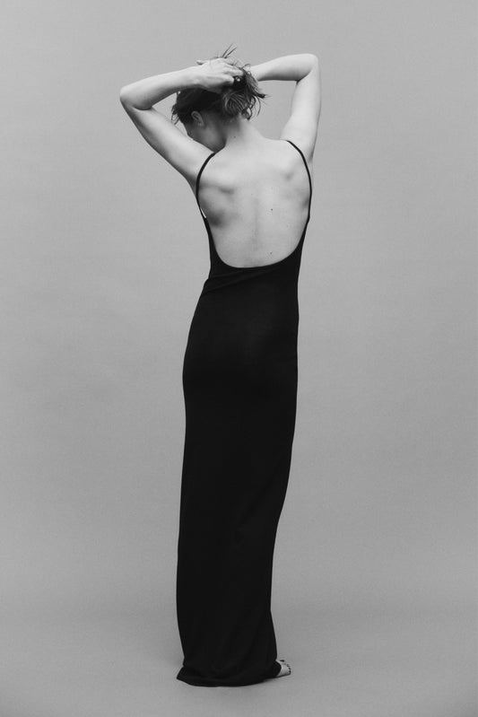 Robe Naomi - Noir - Coton - Femme