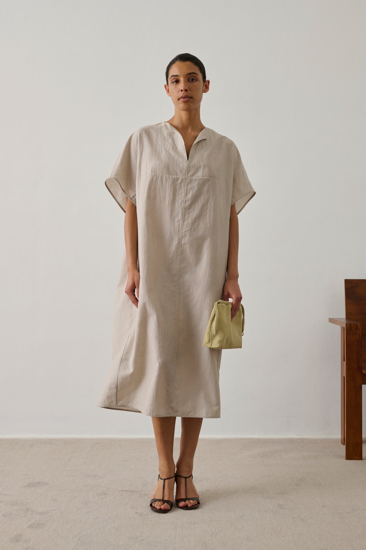 Robe Ilsa - Mastic - Femme vue 3