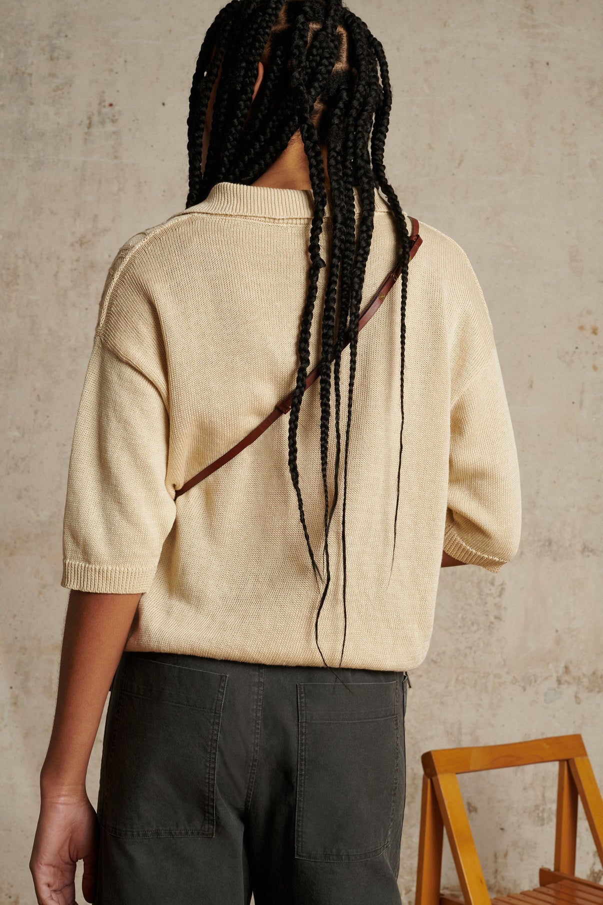 PULL TILOUP ECRU vue 2